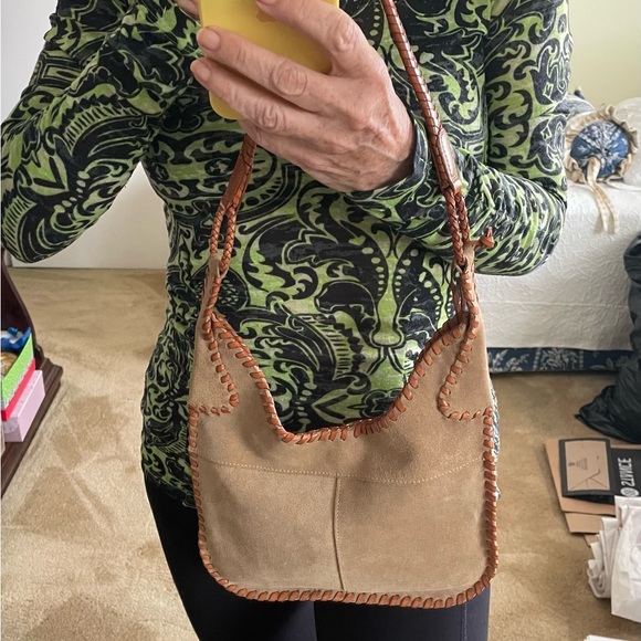 EL PORTAL SUEDE AND LEATHER BAG EXCELLENT CONDITION! - Picture 7 of 11